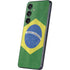 Brazil Flag Distressed Galaxy S25 Plus Skin